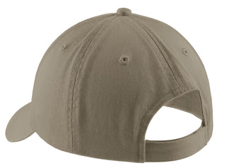 Port & Company Washed Twill Cap (Khaki)