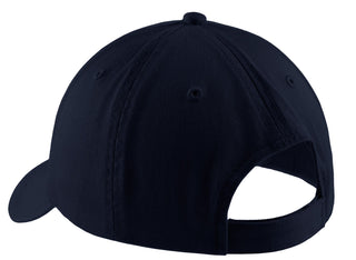 Port & Company Washed Twill Cap (Navy)