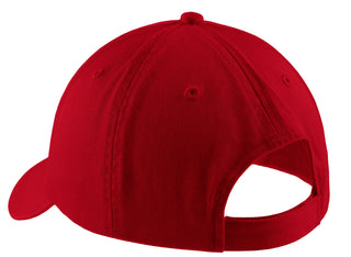 Port & Company Washed Twill Cap (Red)