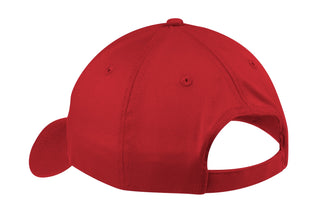 Port & Company Six-Panel Twill Cap (Red)