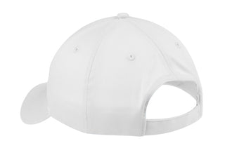 Port & Company Six-Panel Twill Cap (White)