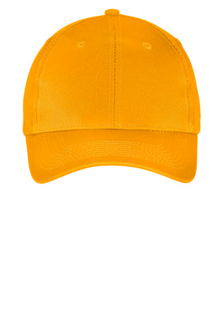 Port & Company Six-Panel Twill Cap (Athletic Gold)