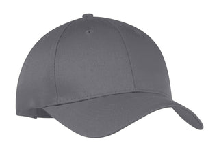 Port & Company Six-Panel Twill Cap (Charcoal)