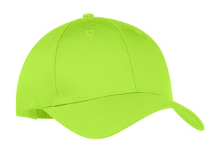 Port & Company Six-Panel Twill Cap (Lime)