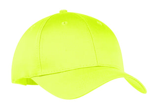 Port & Company Six-Panel Twill Cap (Neon Yellow)