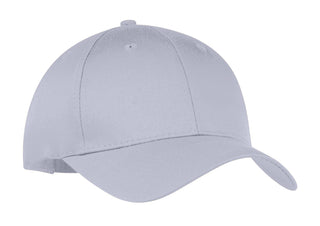 Port & Company Six-Panel Twill Cap (Silver)