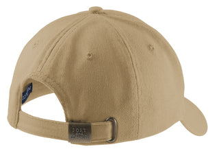 Port & Company Brushed Twill Cap (Khaki)