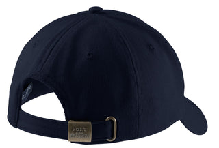 Port & Company Brushed Twill Cap (Navy)