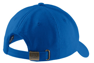 Port & Company Brushed Twill Cap (Royal)