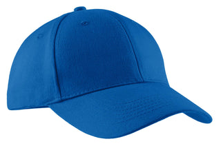 Port & Company Brushed Twill Cap (Royal)