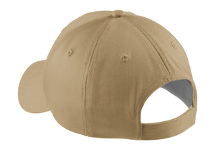 Port & Company Five-Panel Twill Cap (Khaki)