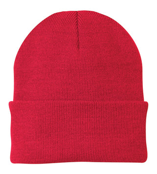 Port & Company Knit Cap (Athletic Red)