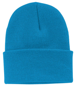 Port & Company Knit Cap (Neon Blue)