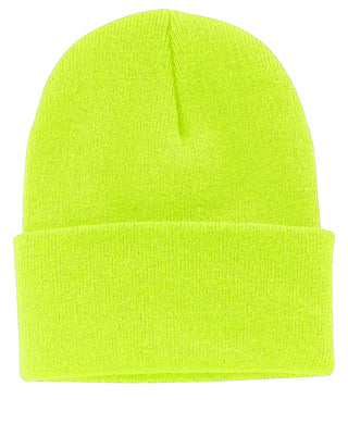 Port & Company Knit Cap (Neon Yellow)