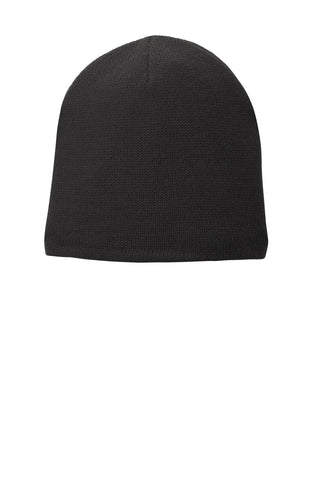 Port & Company Fleece-Lined Beanie Cap (Black)