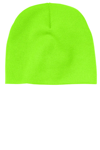 Port & Company Beanie Cap (Neon Green)
