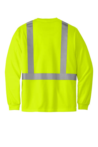 CornerStone ANSI 107 Class 2 Mesh Long Sleeve Tee (Safety Yellow)