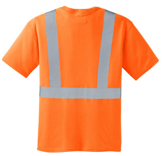 CornerStone ANSI 107 Class 2 Safety T-Shirt (Safety Orange/ Reflective)