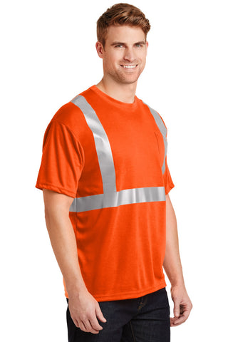 CornerStone ANSI 107 Class 2 Safety T-Shirt (Safety Orange/ Reflective)