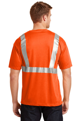 CornerStone ANSI 107 Class 2 Safety T-Shirt (Safety Orange/ Reflective)