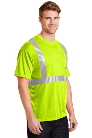 CornerStone ANSI 107 Class 2 Safety T-Shirt (Safety Yellow/ Reflective)