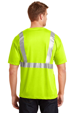 CornerStone ANSI 107 Class 2 Safety T-Shirt (Safety Yellow/ Reflective)