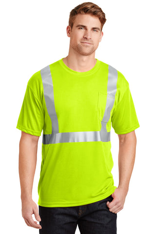 CornerStone ANSI 107 Class 2 Safety T-Shirt (Safety Yellow/ Reflective)