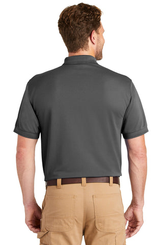 CornerStone Industrial Snag-Proof Pique Pocket Polo (Charcoal)