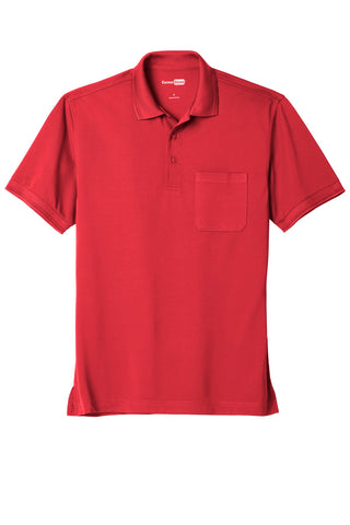 CornerStone Industrial Snag-Proof Pique Pocket Polo (Red)