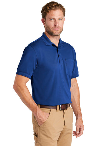 CornerStone Industrial Snag-Proof Pique Pocket Polo (Royal)