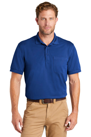 CornerStone Industrial Snag-Proof Pique Pocket Polo (Royal)