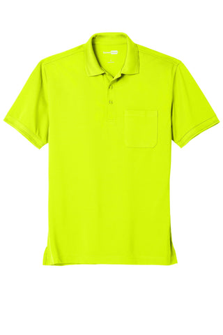 CornerStone Industrial Snag-Proof Pique Pocket Polo (Safety Yellow)