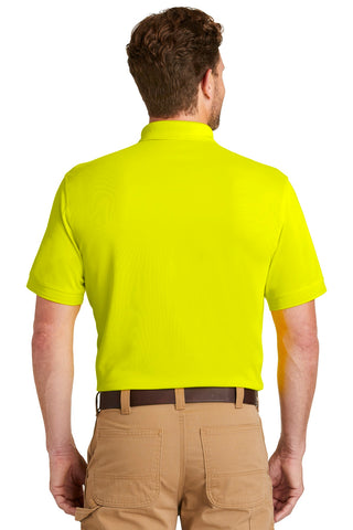 CornerStone Industrial Snag-Proof Pique Pocket Polo (Safety Yellow)