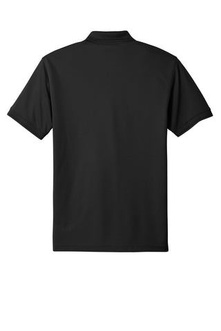 CornerStone Industrial Snag-Proof Pique Polo (Black)