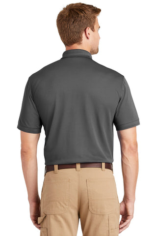 CornerStone Industrial Snag-Proof Pique Polo (Charcoal)