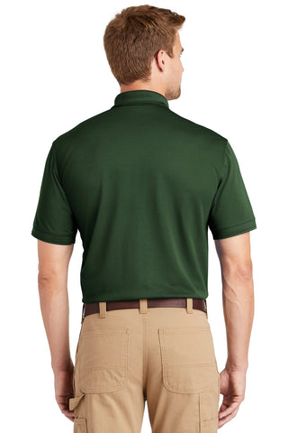 CornerStone Industrial Snag-Proof Pique Polo (Dark Green)