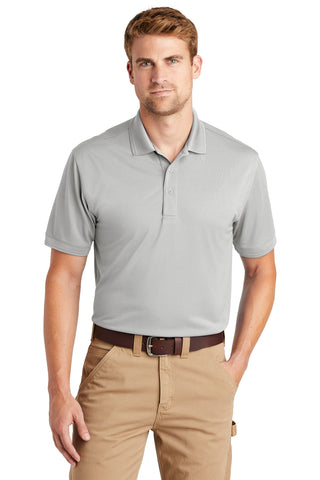 CornerStone Industrial Snag-Proof Pique Polo (Light Grey)