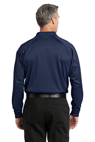 CornerStone Select Long Sleeve Snag-Proof Tactical Polo (Dark Navy)