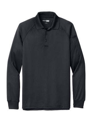 CornerStone Select Long Sleeve Snag-Proof Tactical Polo (Charcoal)