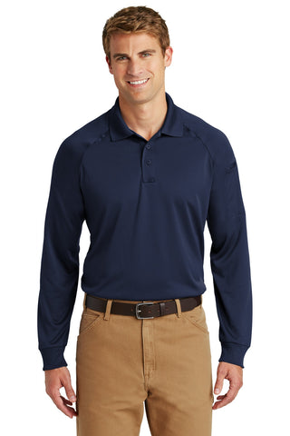 CornerStone Select Long Sleeve Snag-Proof Tactical Polo (Dark Navy)