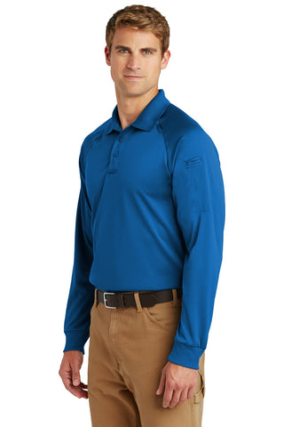 CornerStone Select Long Sleeve Snag-Proof Tactical Polo (Royal)