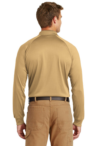 CornerStone Select Long Sleeve Snag-Proof Tactical Polo (Tan)