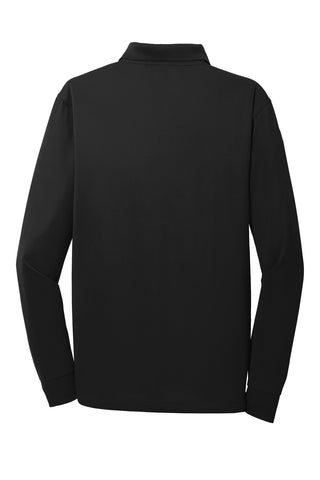 CornerStone Select Snag-Proof Long Sleeve Polo (Black)