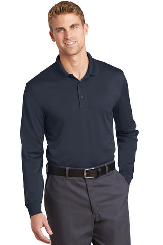 CornerStone Select Snag-Proof Long Sleeve Polo (Dark Navy)