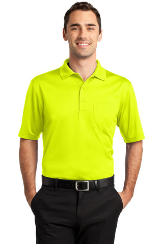 CornerStone Select Snag-Proof Pocket Polo (Safety Yellow)