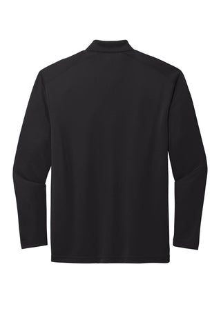 CornerStone Select Lightweight Snag-Proof Long Sleeve Polo (Black)