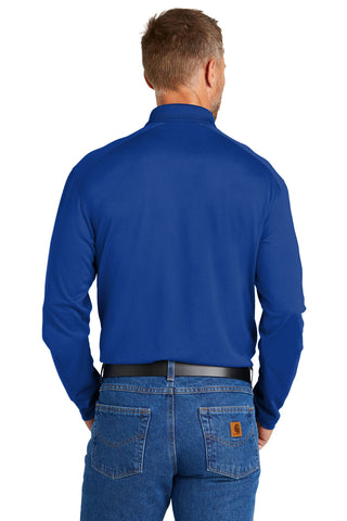 CornerStone Select Lightweight Snag-Proof Long Sleeve Polo (Royal)