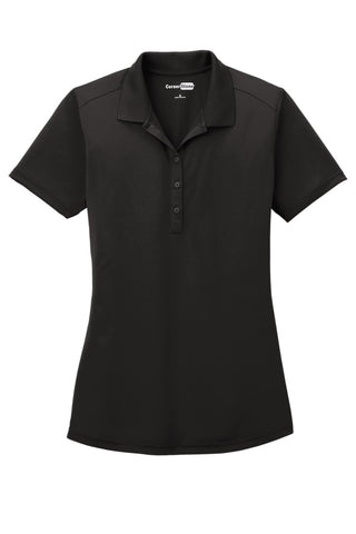 CornerStone Ladies Select Lightweight Snag-Proof Polo (Black)