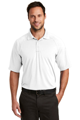 CornerStone Select Lightweight Snag-Proof Tactical Polo (White)