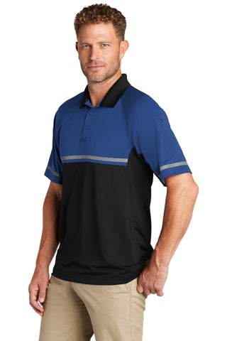 CornerStone Select Lightweight Snag-Proof Enhanced Visibility Polo (Royal/ Black)